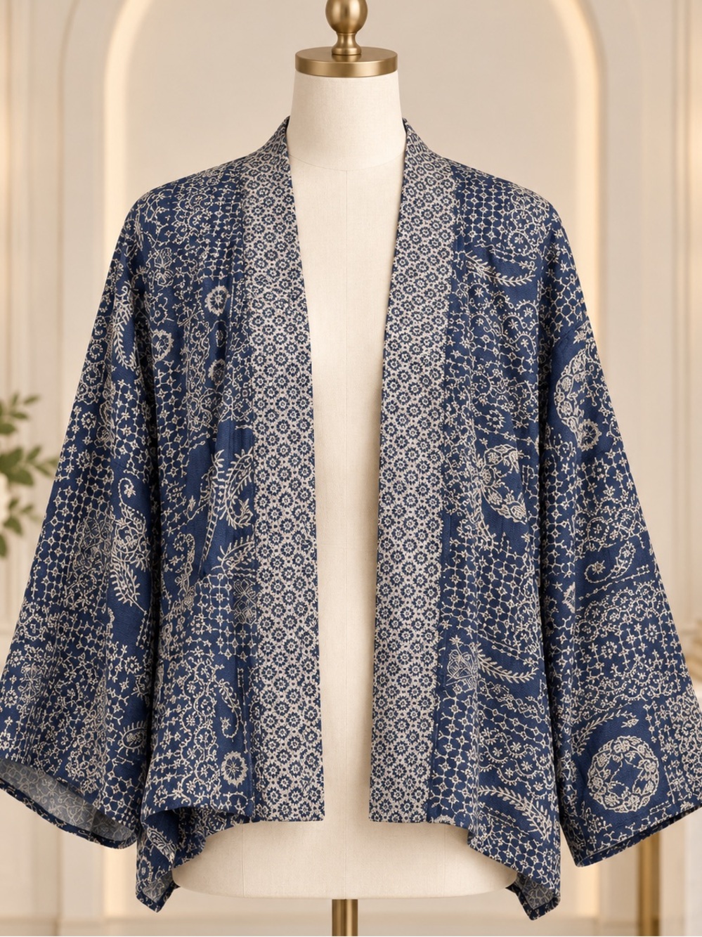 Johnny Was JONELLE DENIM KIMONO/JACKET NWT